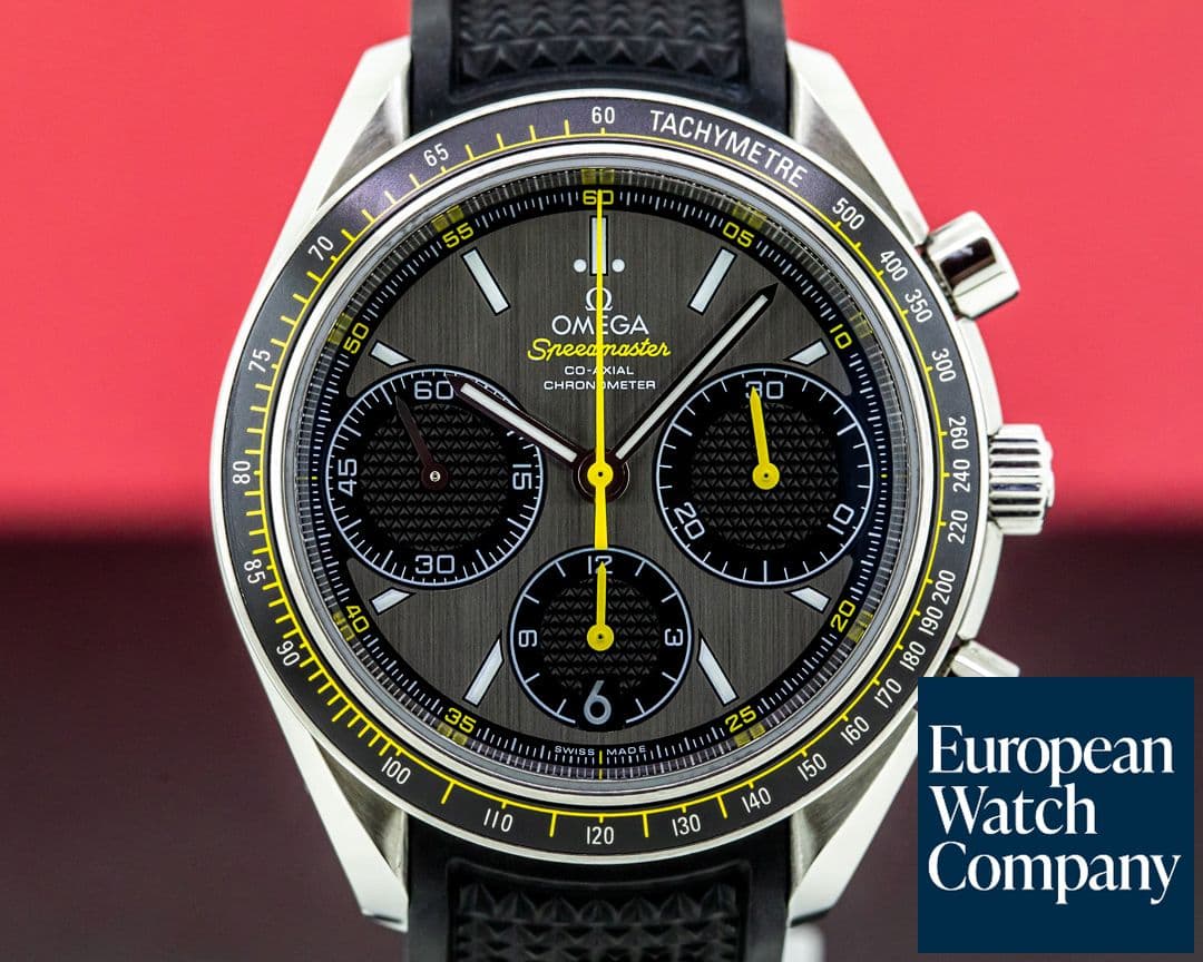 Image of Omega Speedmaster Racing Co-Axial Chronograph Grey Dial SS / Strap