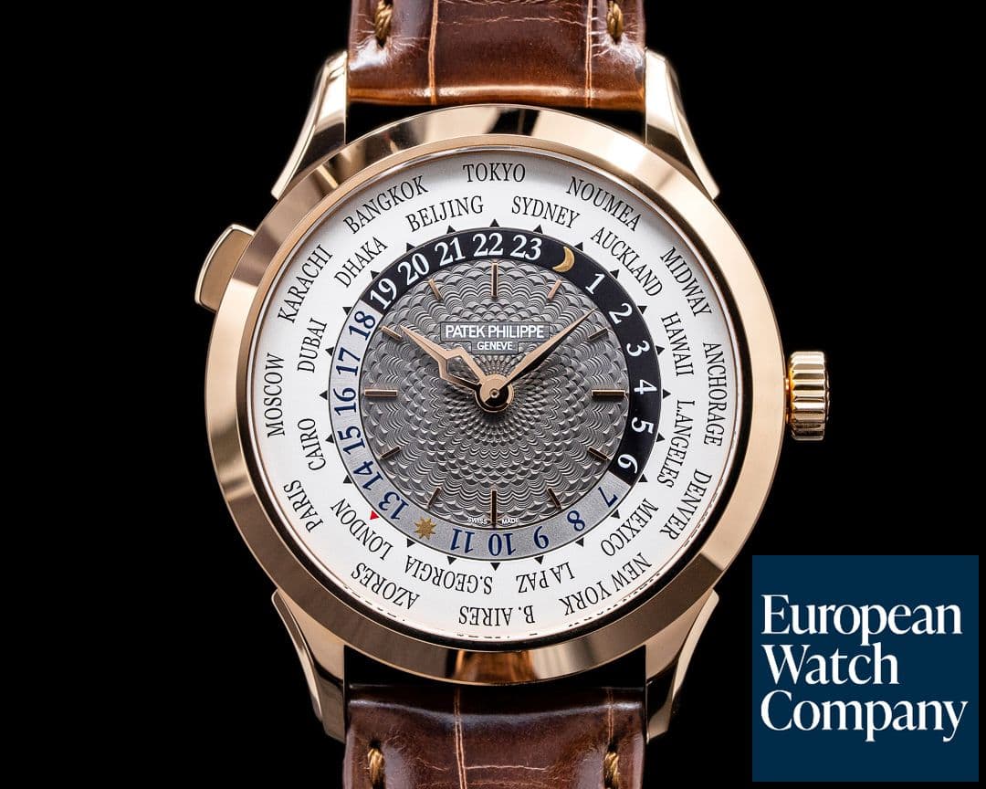 Image of Patek Philippe World Time 5230R 18k Rose Gold UNWORN 2021