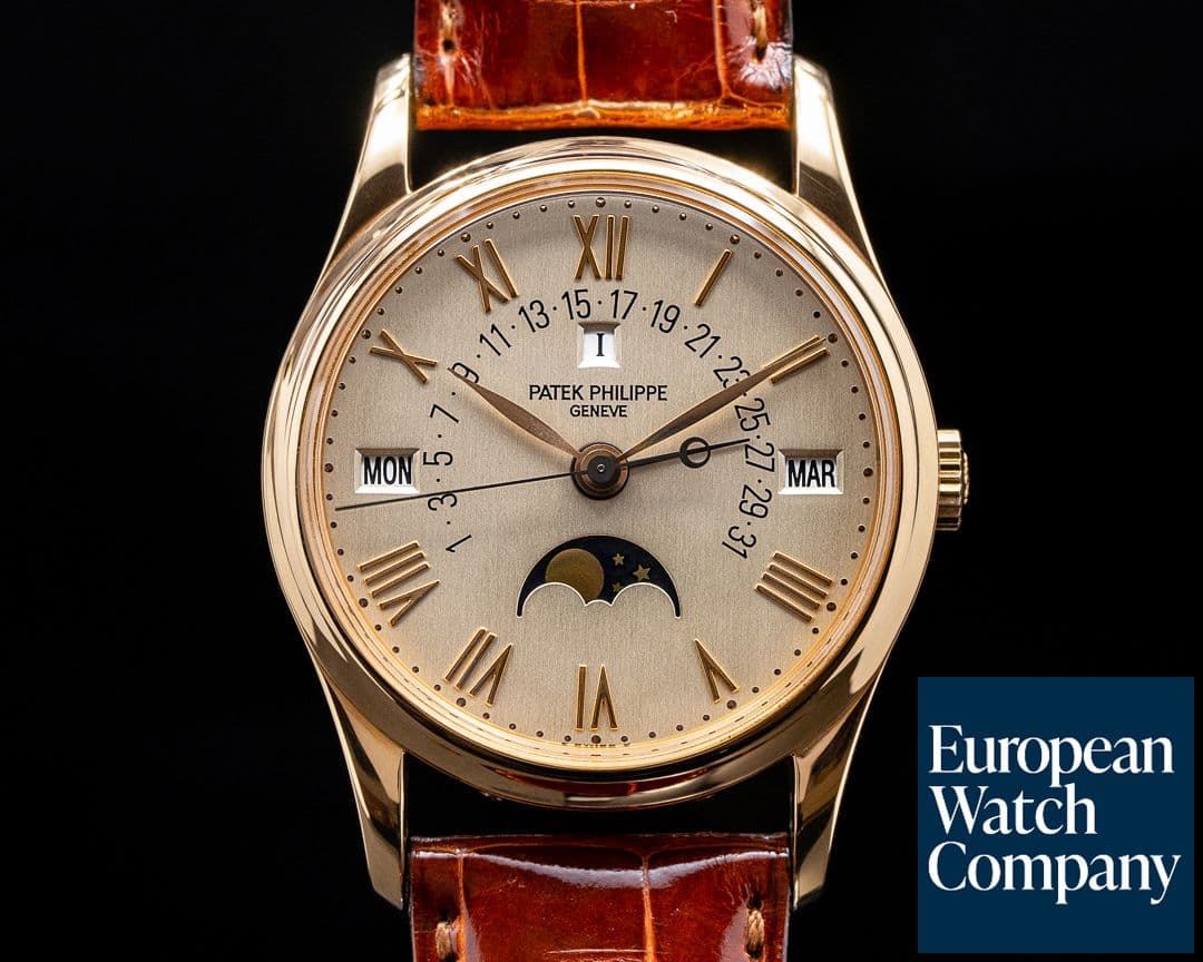 Image of Patek Philippe Retrograde Perpetual 5050R Calendar 18K Rose Gold NICE