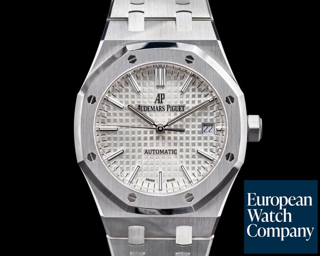 Image of Audemars Piguet Royal Oak 15450ST White Dial SS 37MM UNWORN
