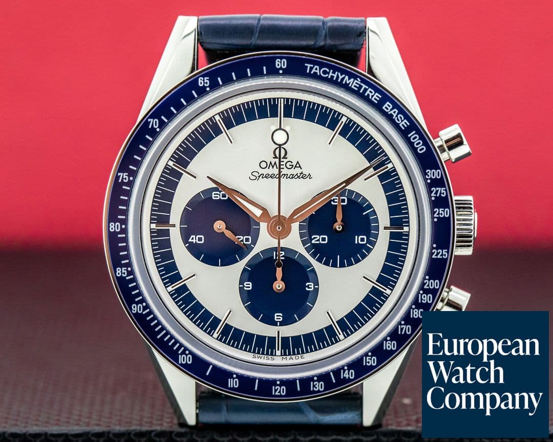 Image of Omega Speedmaster CK 2998 Silver / Blue Dial LIMITED