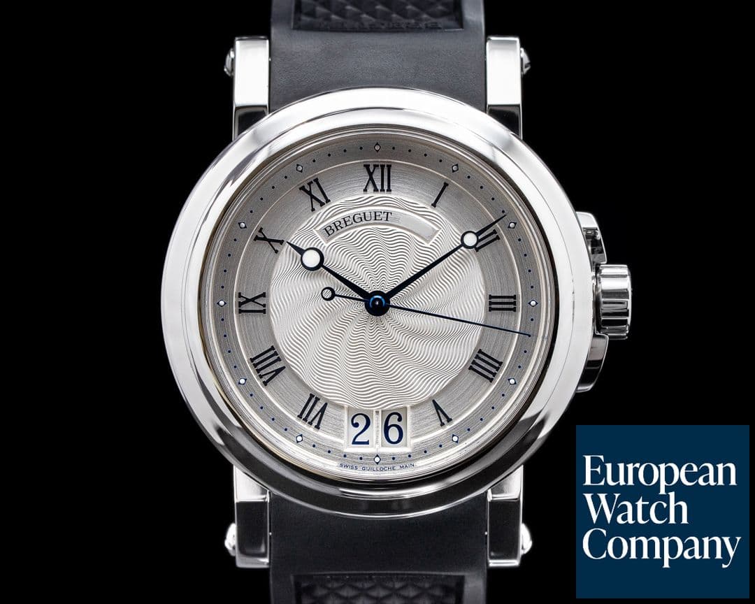 Image of Breguet Marine Big Date SS / Rubber