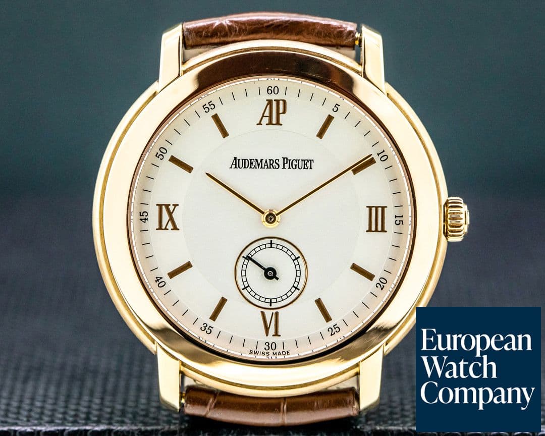 Image of Audemars Piguet Jules Audemars 18k Rose Gold Manual Wind