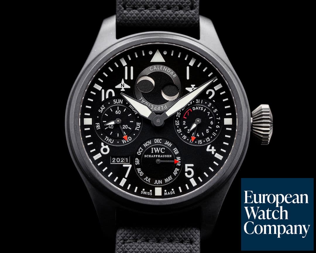 Image of IWC Top Gun Big Pilot Perpetual Calendar Ceramic 