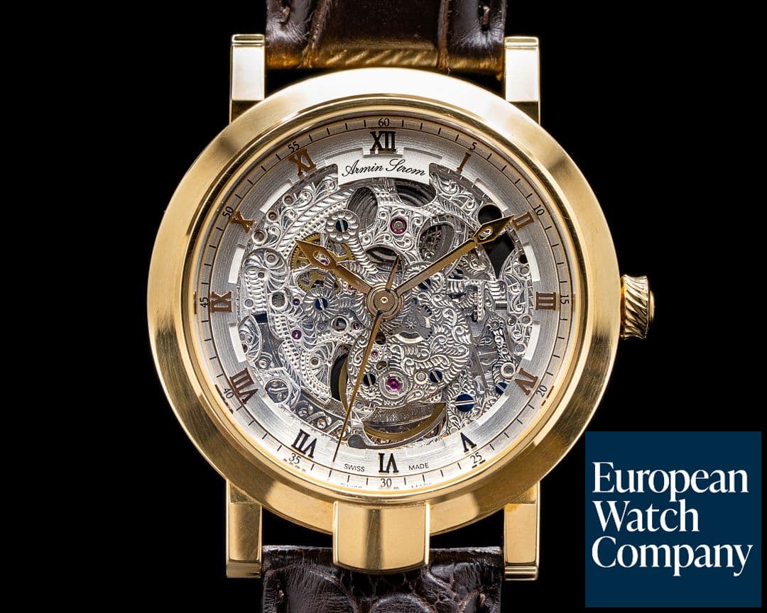 Image of Armin Strom Skeleton Reference 63 Automatic 18k Rose Gold RARE