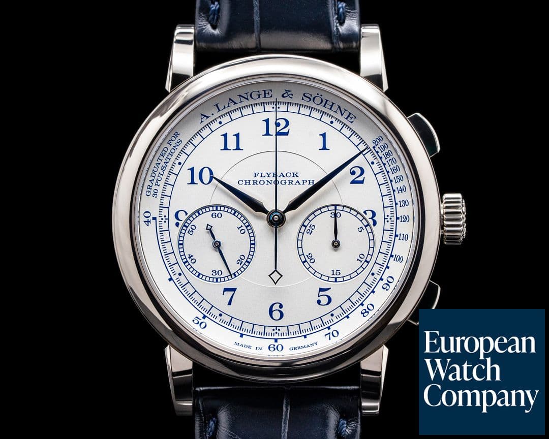 Image of A. Lange and Sohne 1815 Chronograph 18K White Gold BOUTIQUE EDITION 