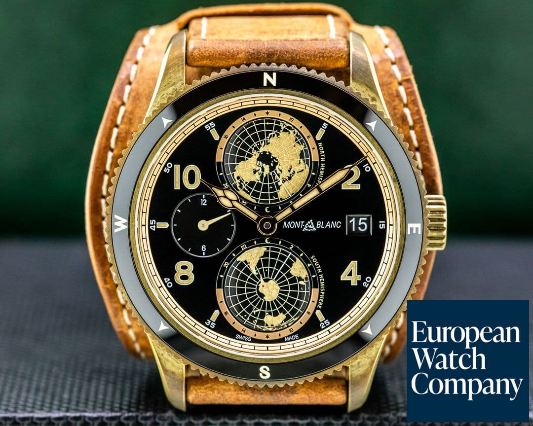Image of Montblanc 1858 Geosphere Dual Time