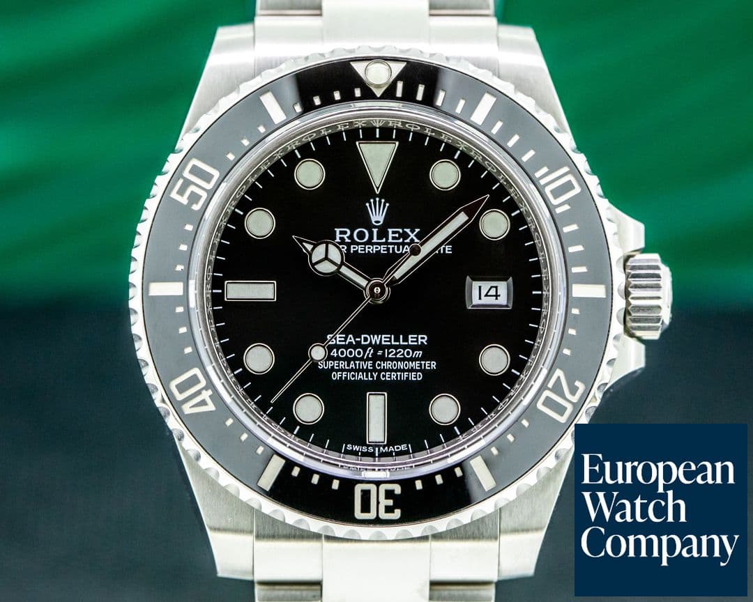Image of Rolex Sea Dweller 4000 116600 SS DISCONTINUED FULL SET