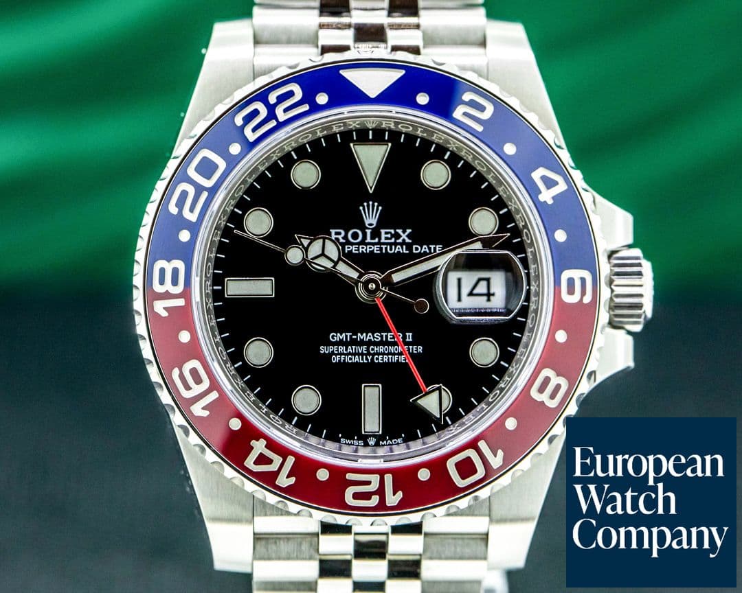 Image of Rolex GMT Master II Ceramic 126710 "Pepsi" SS / Jubilee 2021 UNWORN