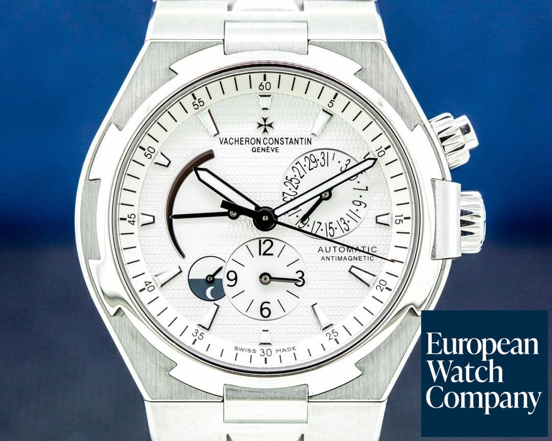 Image of Vacheron Constantin Overseas Dual Time Silver Dial / Bracelet FULL SET