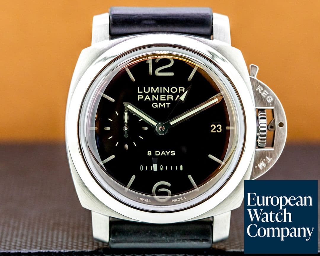 Image of Panerai Luminor 1950, 8 Days GMT SS
