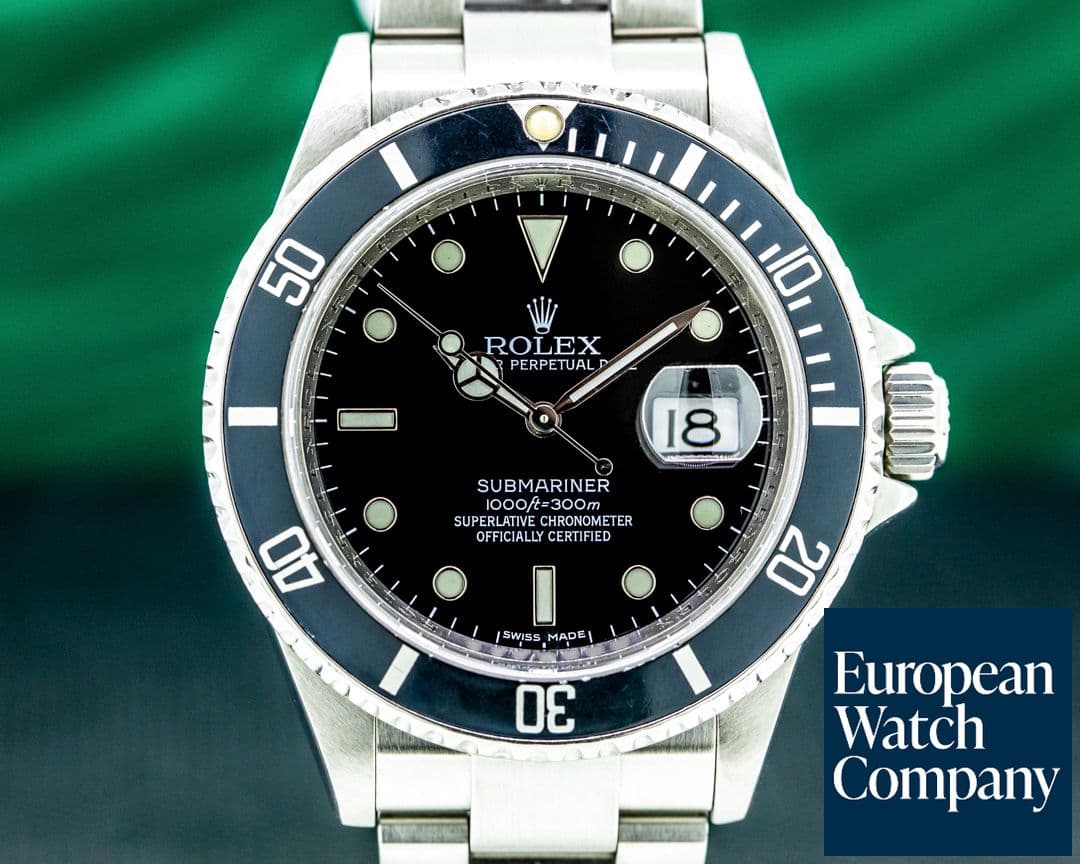 Image of Rolex Submariner 16610 Date SS 
