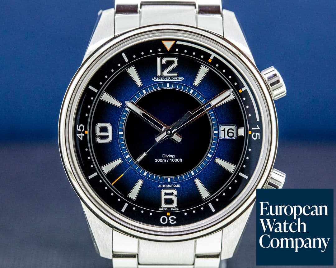 Image of Jaeger LeCoultre Polaris Mariner Automatic Blue Dial Stainless Bracelet