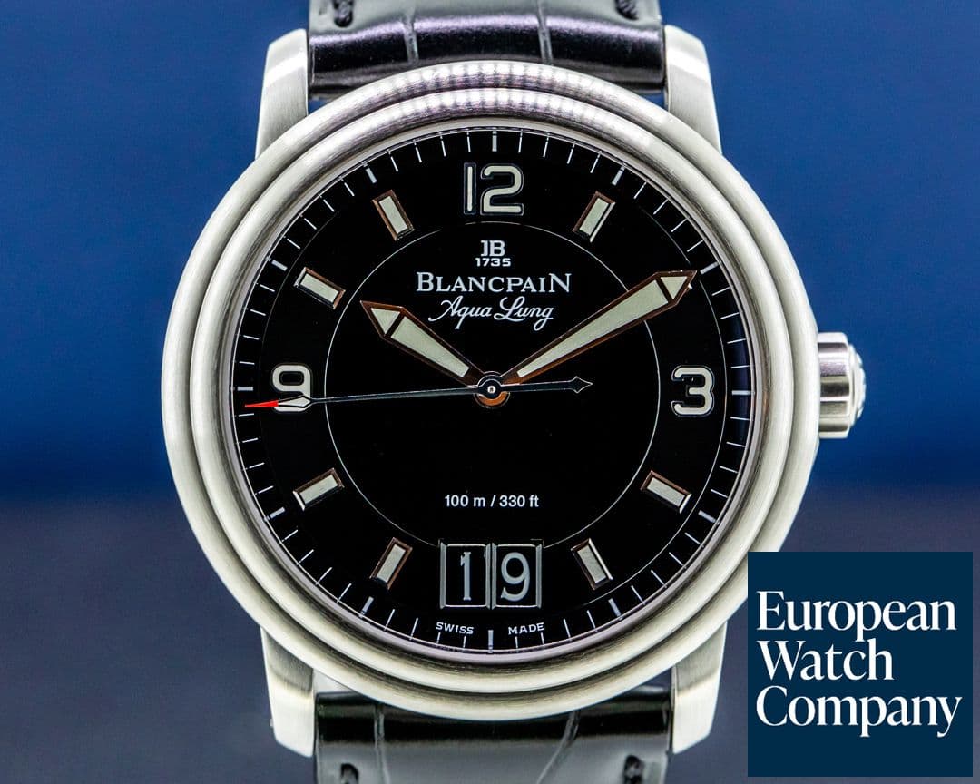 Image of Blancpain Aqualung 2850 SS Big Date SS Rubber Strap / VLADIMIR PUTIN 