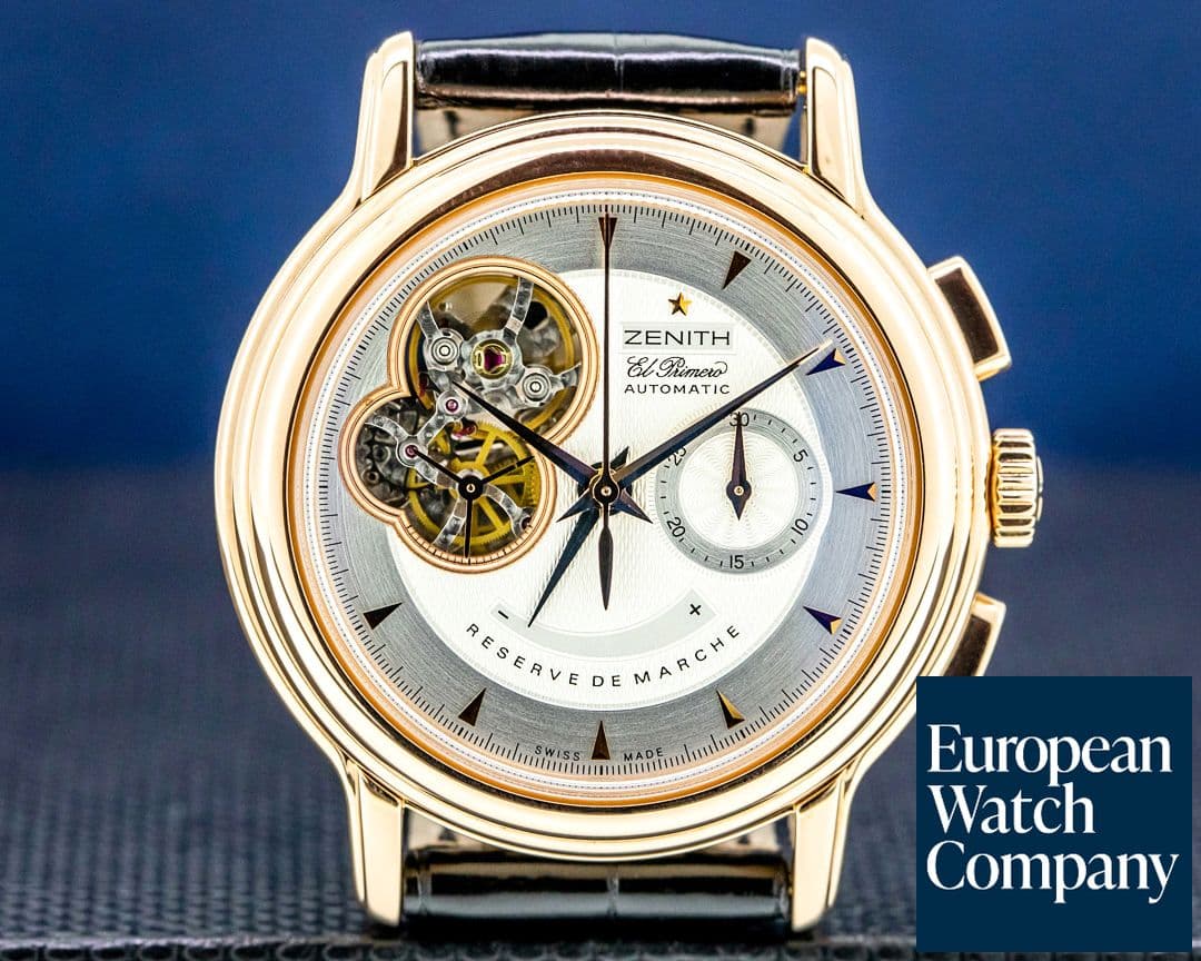 Image of Zenith El Primero 18K Rose Gold Chronomaster T Open 