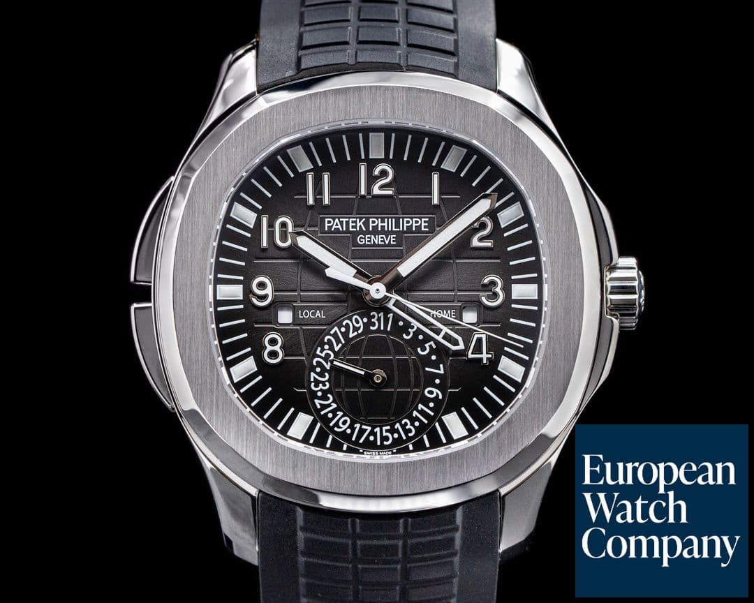 Image of Patek Philippe Aquanaut 5164A Travel Time SS / Rubber 