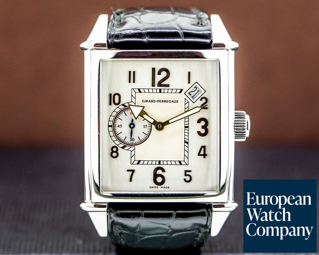 Image of Girard Perregaux Vintage 1945 Automatic SS / Deployant
