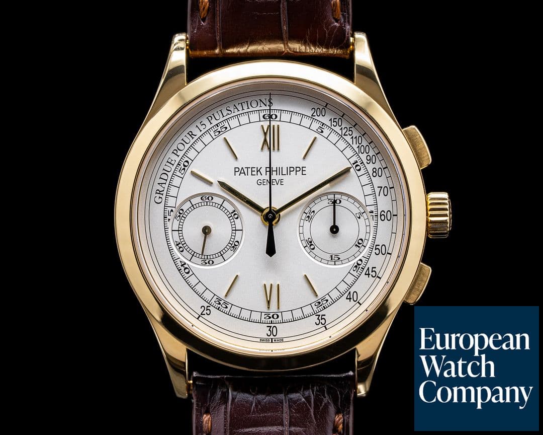 Image of Patek Philippe Chronograph 5170J 18K Yellow Gold Pulsation Dial