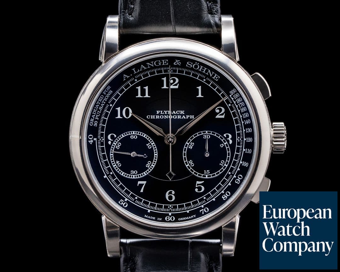 Image of A. Lange and Sohne 1815 Chronograph 414.028 18K White Gold UNWORN