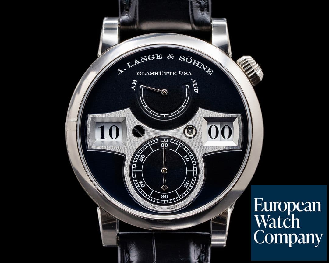 Image of A. Lange and Sohne Zeitwerk 140.029 18K White Gold UNWORN 
