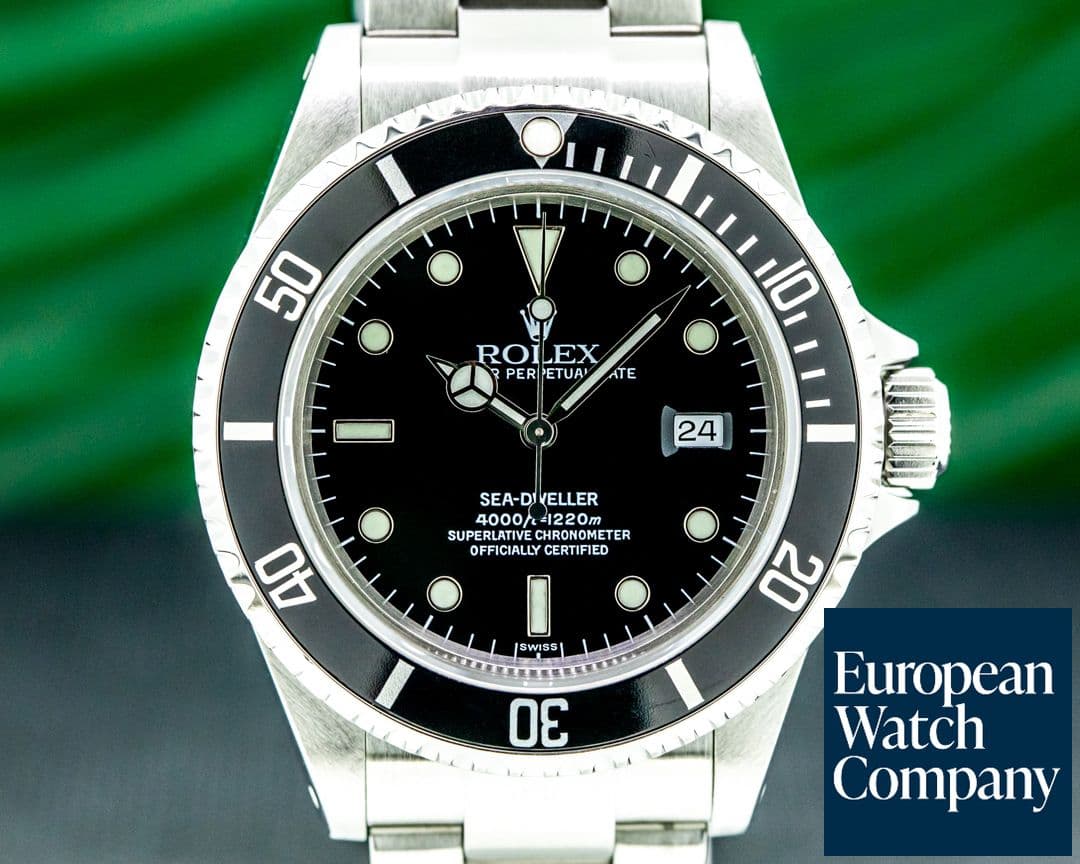 Image of Rolex Sea Dweller 16600 SS / Bracelet FULL SET
