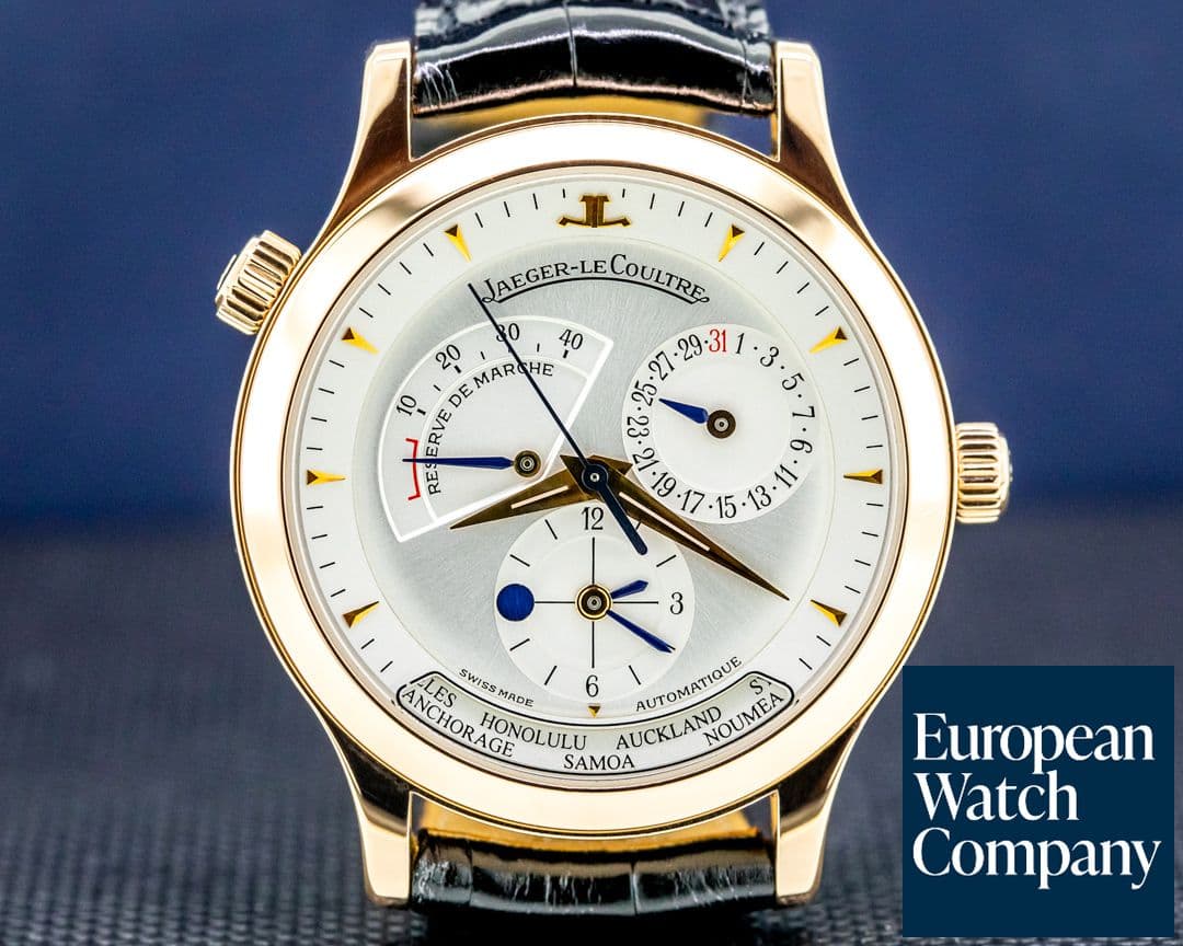 Image of Jaeger LeCoultre Master Geographic 18K Rose Gold 38MM