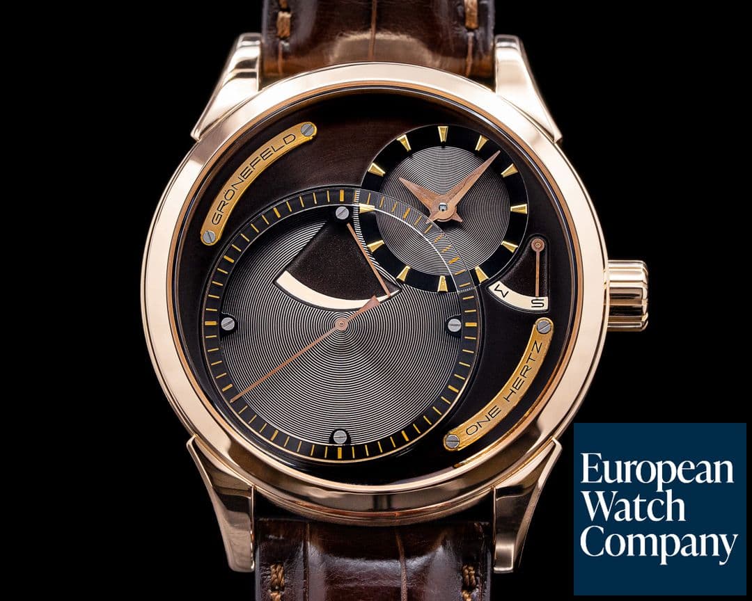Image of Gronefeld One Hertz Dune 18K Rose Gold LIMITED