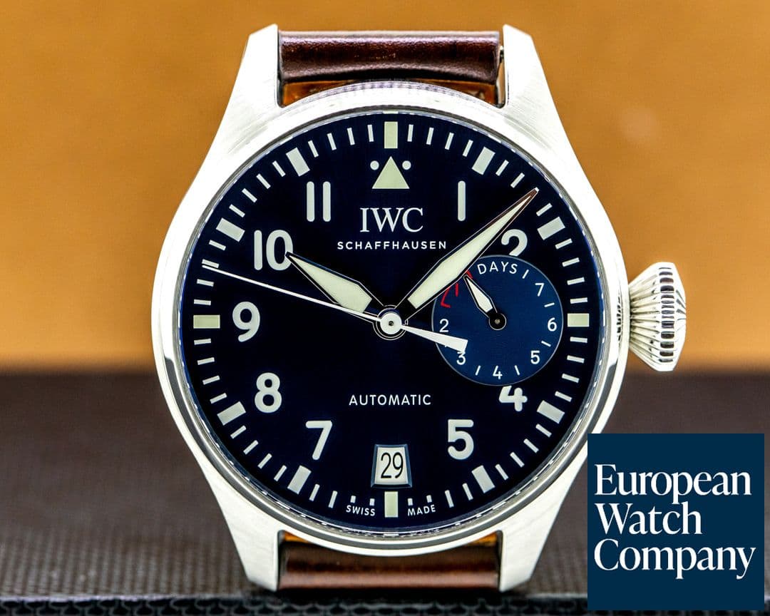 Image of IWC Big Pilot "LE PETIT PRINCE" Blue Dial 