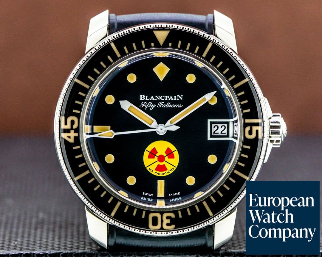 Image of Blancpain Tribute To Fifty Fathoms "No Radiations" SS Limited 2021 UNWORN