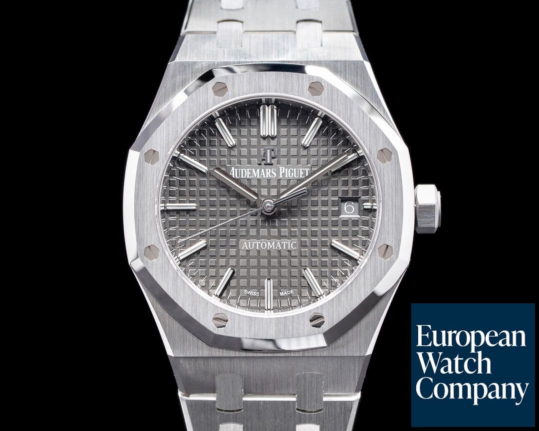 Image of Audemars Piguet Royal Oak Gray Dial SS 37MM UNWORN