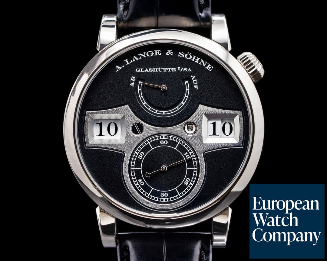 Image of A. Lange and Sohne Zeitwerk 140.029 18K White Gold FULL SET