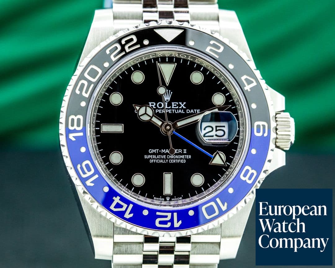 Image of Rolex GMT Master II 126710 Ceramic "Batman" SS UNWORN