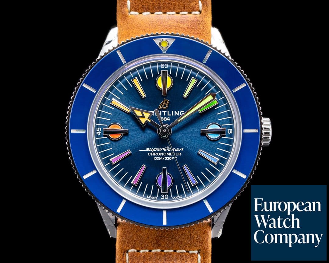 Image of Breitling SuperOcean Heritage '57 Limited Edition "Rainbow" UNWORN