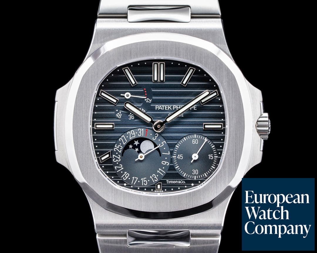 Image of Patek Philippe Jumbo Nautilus 5712 "TIFFANY & CO" SS RARE UNWORN