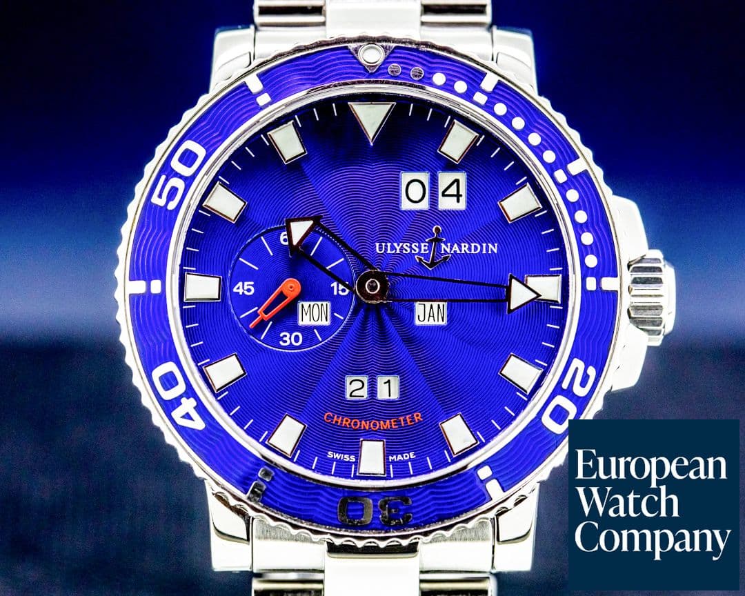 Image of Ulysse Nardin Marine Acqua Perpetual Calendar Blue Dial Limited