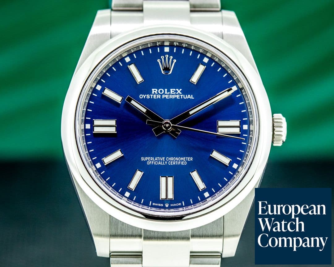 Image of Rolex Oyster Perpetual 124300 41mm SS / Blue Dial 2020 