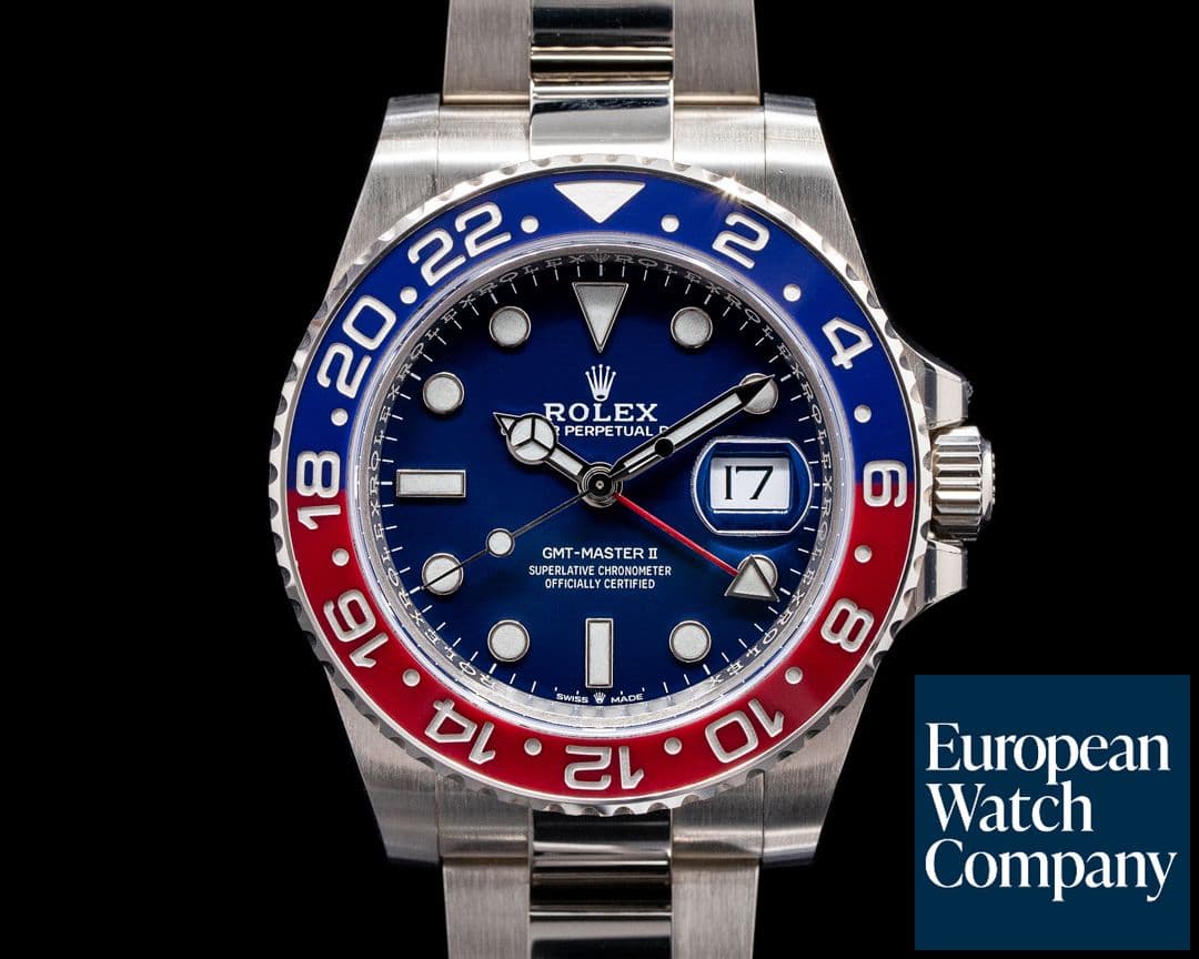 Image of Rolex GMT Master II 126719 Ceramic "Pepsi" 18k Blue Dial 2020