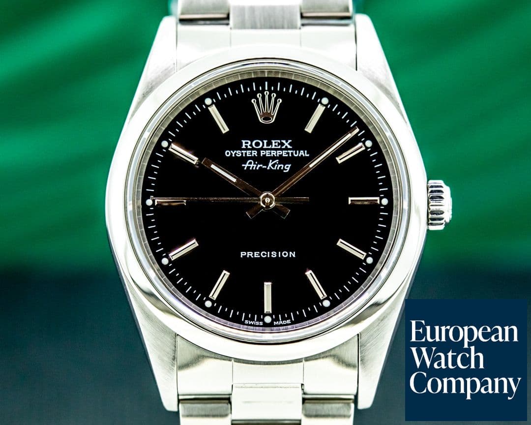 Image of Rolex Air King Black Dial SS