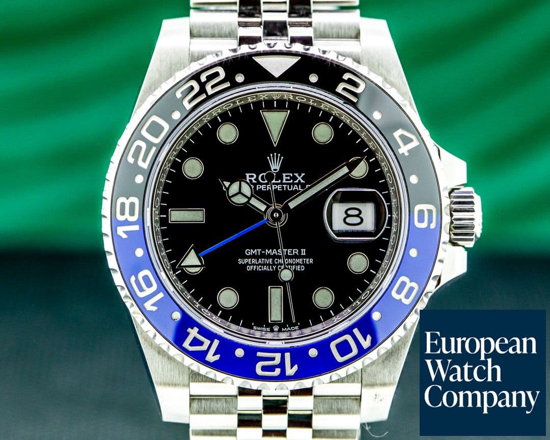 Image of Rolex GMT Master II 126710BLNR Ceramic "Batman" SS / Jubilee 