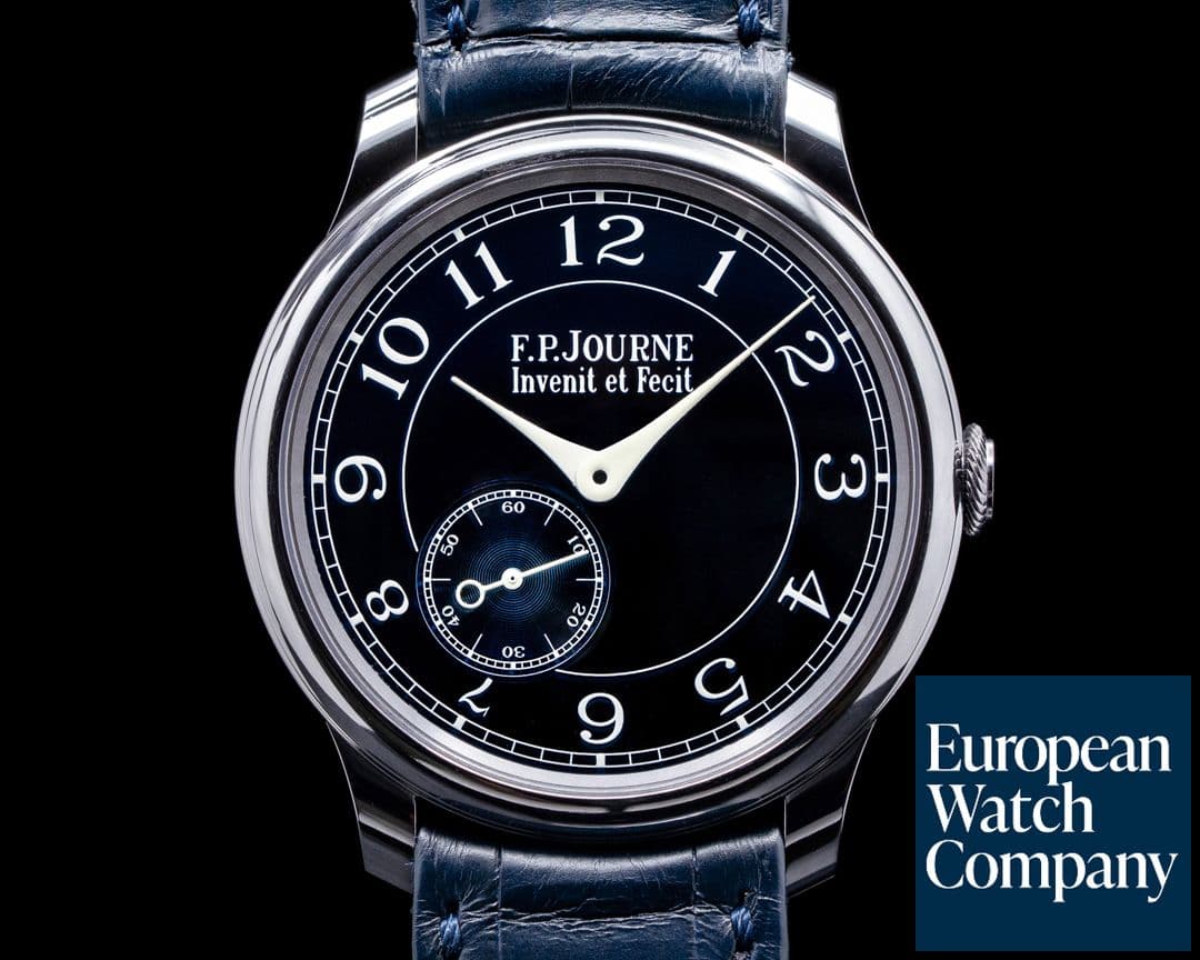 Image of F. P. Journe Chronometre Bleu Tantalum Blue Dial 2017