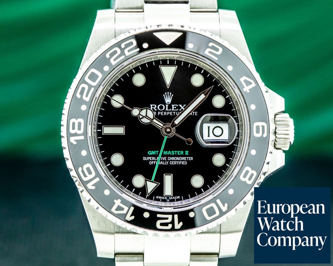Image of Rolex GMT Master II 116710LN Ceramic SS 