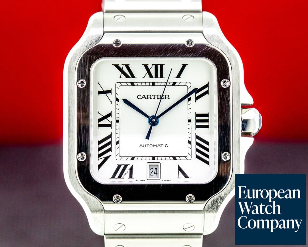 Image of Cartier Santos Large SS / SS Automatic NEW MODEL