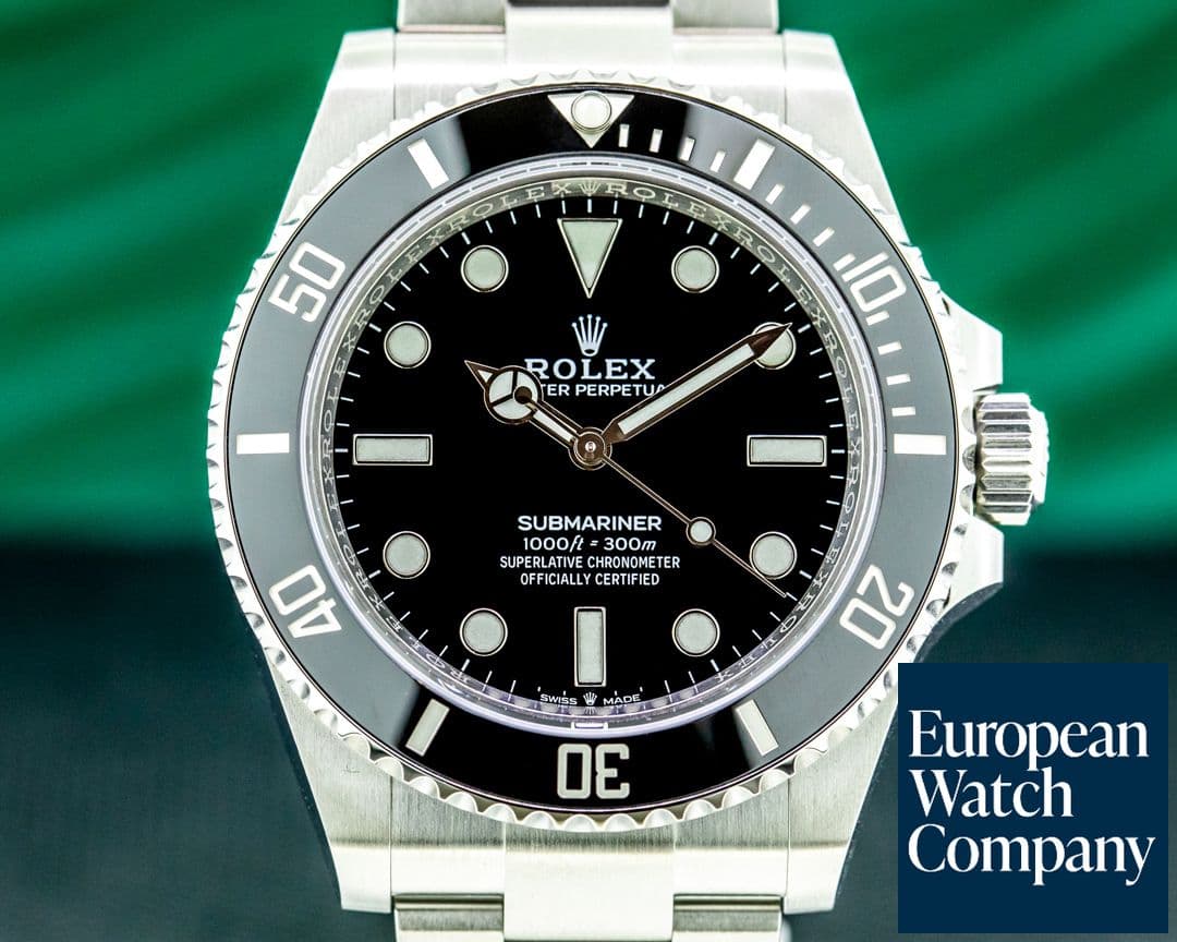 Image of Rolex Submariner 124060 No Date Ceramic Bezel 41MM UNWORN