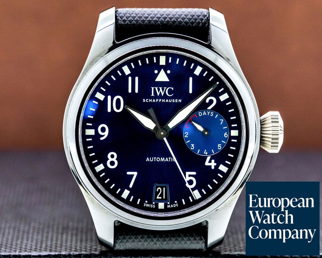 Image of IWC Big Pilot Stainless 7 Day "Rodeo Drive" Ceramic Limited Edition UNWORN