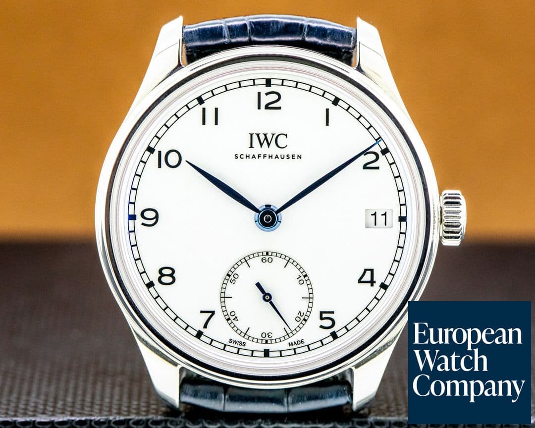 Image of IWC Portuguse Hand Wound 8 Days Stainless Steel 150 Years