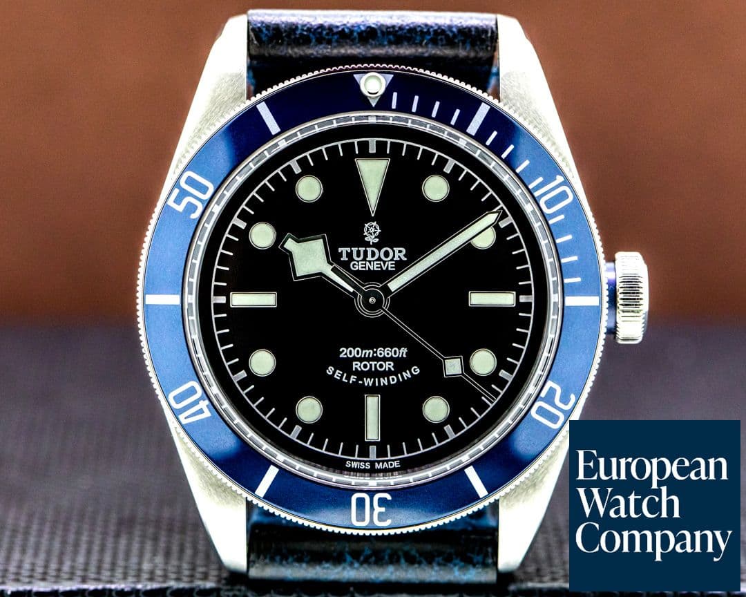 Image of Tudor Tudor Heritage Black Bay SS  Blue Bezel
