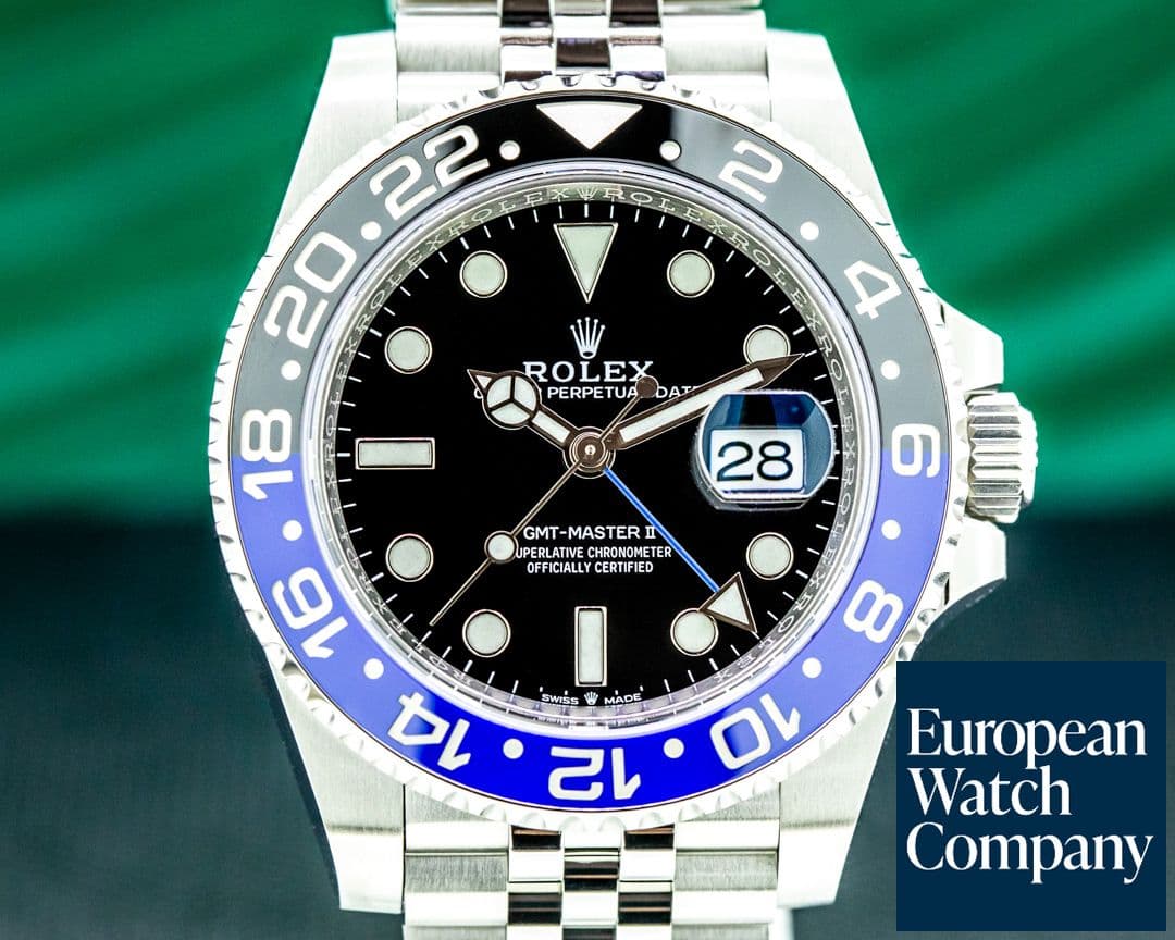 Image of Rolex GMT Master II 126710 Ceramic "Batman" SS / 2021 UNWORN