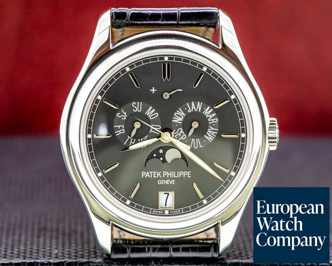Image of Patek Philippe Annual Calendar 5146P Grey Dial Platinum FULL SET
