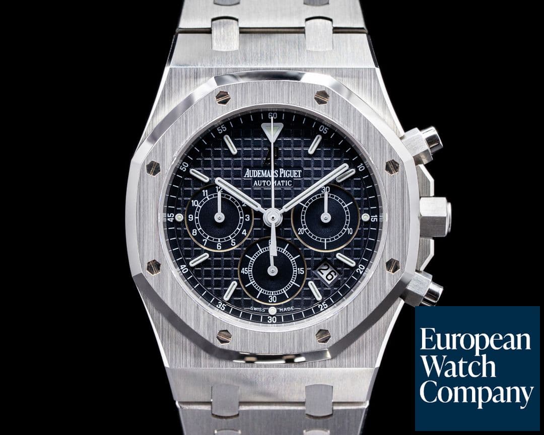 Image of Audemars Piguet Royal Oak 25860ST Chronograph Blue Dial SS FULL SET