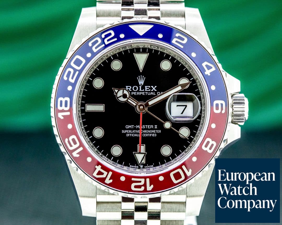 Image of Rolex GMT Master II Ceramic 126710 "Pepsi" SS / Jubilee 